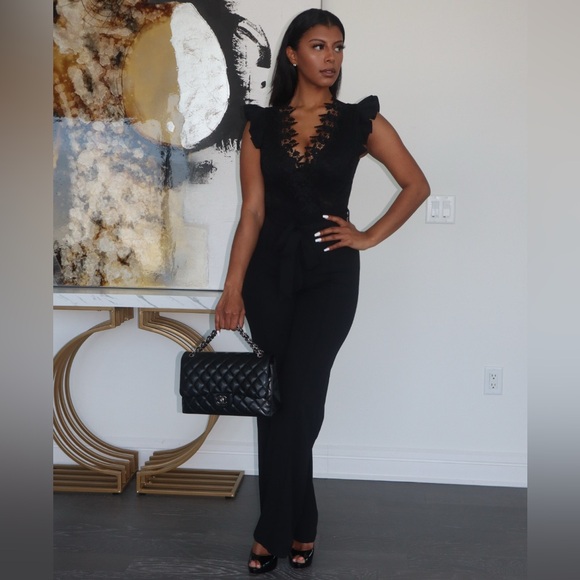 Pants - Black Jumpsuit